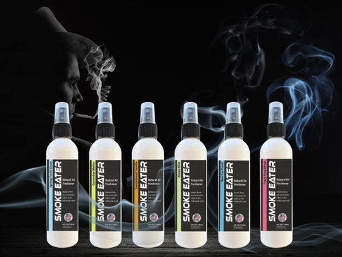 Smoke Eater All Purpose Odor Eliminator: Breaks Down Foul Scents, Ideal for Home, Apartment, Cars, Boats - 4 oz