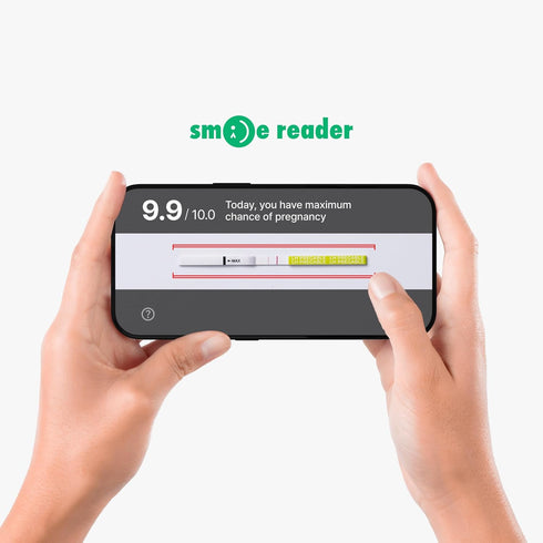 PREGABLE 50 20 (50LH 20HCG (Pack 1)) Combo Kit: Ovulation Tests & Pregnancy Tests, Free Tracker app, SmileReader, OPKs