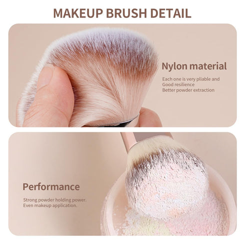 MAANGE Makeup Brushes, 29 Pcs Professional Synthetic Brush Set, Foundation and Eyeshadow Travel Makeup Brushes