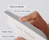 2 Pack Silicone Squeegees with Water Blades for Home Kitchen Countertop, Car Window, Bathroom Mirror