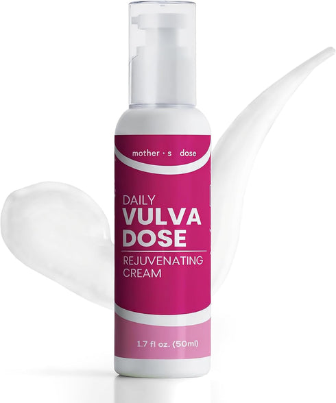 MOTHERS DOSE Vaginal Moisturizer by Vulva Cream for Womens Health Feminine DHEA Cream for