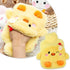 LIUHUIZEYU 3D Bottle,500ml Cartoon Pattern Hot Water Bag, Plush Cover Hot Water Warm Water Bag for Neck and Shoulder