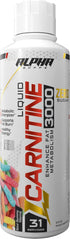 L-Carnitine 3000 mg Liquid - Stimulant-Free Amino Acid, 31 Servings, Sour Gummy Worms