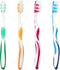 B Rush Extra Soft Toothbrushes for Adults -Tapered Bristles Flossing Toothbrush for