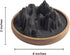 Z Zenstone Mountain Peaks Passive Aroma Diffuser Modern Home Dcor & Essential Oil Diffuser (Onyx)