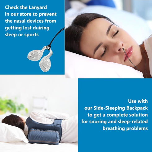 WoodyKnows Super-Support Nasal Dilator - Improves Sleep & Sports Airflow, Nasal Congestion Aid (M 4Pack)