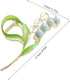 Lily of The Valley Flower Hair Clips, Orchid Hair Clamps, Metal Hairpin for Thick Thin Hair Styling Accessories