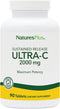 Natures Plus Ultra C W/Rose HIPS, 2000 mg, 90 Vegetarian Tablets - Maximum Potency Immune Support