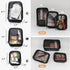 Mesh Makeup Bag Set, 3 Pcs Lightweight Cosmetic Bags with Zipper (S, M, L)