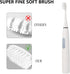 Veemoon Electric Toothbrush for Adults Waterproof Sonic Toothbrush with Soft Bristles Rechargeable Advanced Oral Care