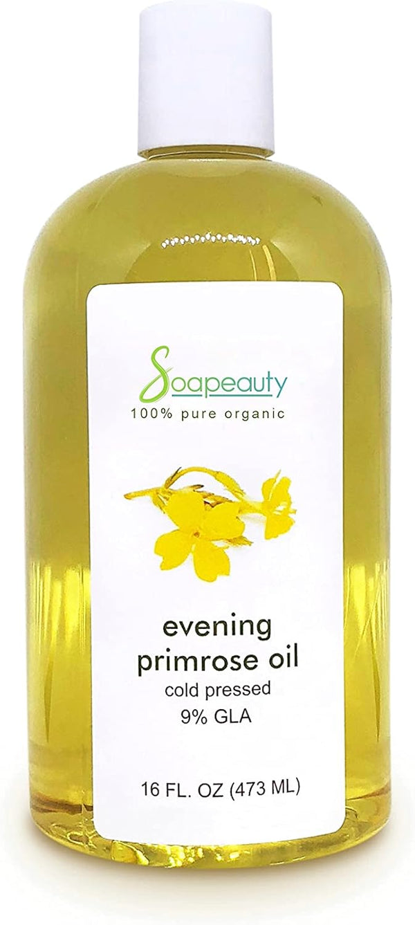 Soapeauty Evening Primrose Oil, Virgin Cold Pressed Pure, 8 OZ