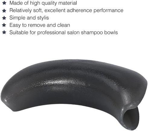 Shampoo Bowl Gel Neck Rest, Durable Soft Silicone/PU Gel Neck Cushion Pillow for Spa Hair Salon Sinks