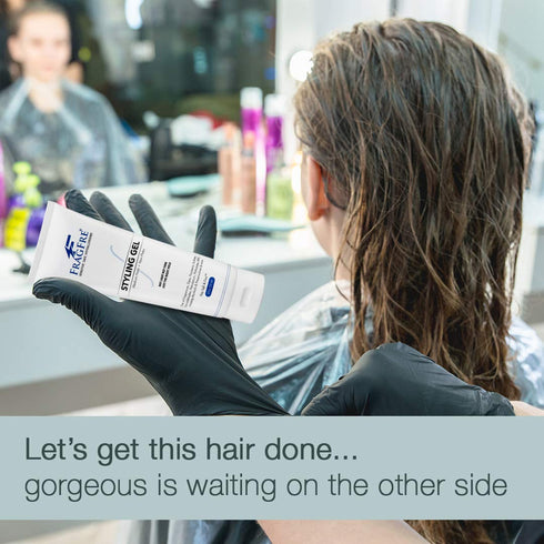 Styling Gel Fragrance Free, 8 oz, Medium Hold for Sensitive Skin, Vegan, Gluten Free