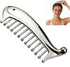Metal Scalp Massage Tool Gua Sha Facial Tools, Portable Massage Comb for