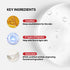 Wrinkle Fit Korean Mesh Sheet Masks for Neck (7EA), Collagen & Hyaluronic Acid Neck Care Mask