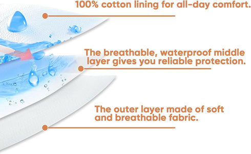 Littleforbig Cotton Adult Ribbon Omutsu Diaper Wrap Cover Washable Adjustable Reusable Waterproof - Forest Animals XL