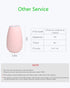 SOICARE Car Diffuser, Small Portable Essential Oil Diffuser with Built-in USB Cable, Mini Aromatherapy Diffuser (Pink)