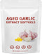 OOMMGGOO Odorless Aged Garlic Extract Softgel 300 Count Organic Garlic Supplement,Support Immune Support