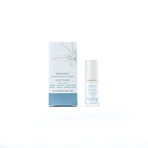 Tulip Perfume Classic Roll On Eau De Parfum, Neroli Wood, 0.6 Ounce (Model: RO NW)