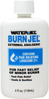 Water Jel Burn Jel, Minor Burn Relief Gel, Squeeze Bottle, 4 oz
