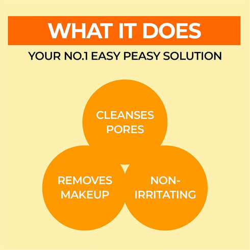 numbuzin No.1 Easy Peasy Cleansing Oil | Makeup Removing Facial Cleanser, Unclogs Pores, Blackheads Removal, Non-heavy,