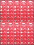 50 Batteries 386/301 (SR43/W/SW) 1.55V Silver Oxide Watch Battery