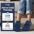 NEWGO Foot Ice Pack Slippers, 2 Pack Reusable Gel Cold Pack Slippers for Plantar Fasciitis, Achilles Tendonitis Relief