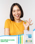 Interdental Brush, 80 Count, Braces Brush for Dental Hygiene, Flossing Tools in 4 Colors & Sizes
