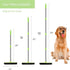 Pet Hair Removal Broom - 53" Long Handle Soft Bristle Rubber Broom for Carpets, Rugs, Hardwood, Linoleum
