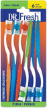 Dr. Fresh 6 Pack Firm Toothbrushes