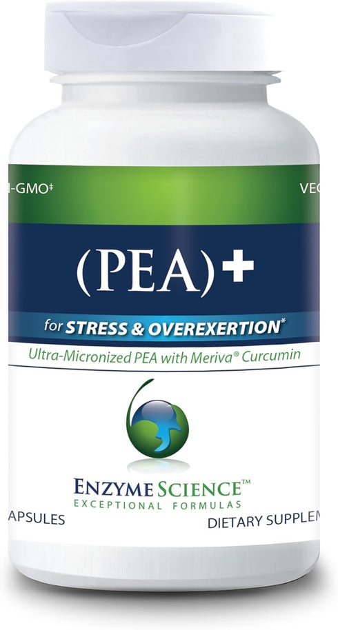 (Pea+, 60 Capsules) All-Natural Meriva Curcumin Supplement for Physiological Support, Immune & Muscular Systems