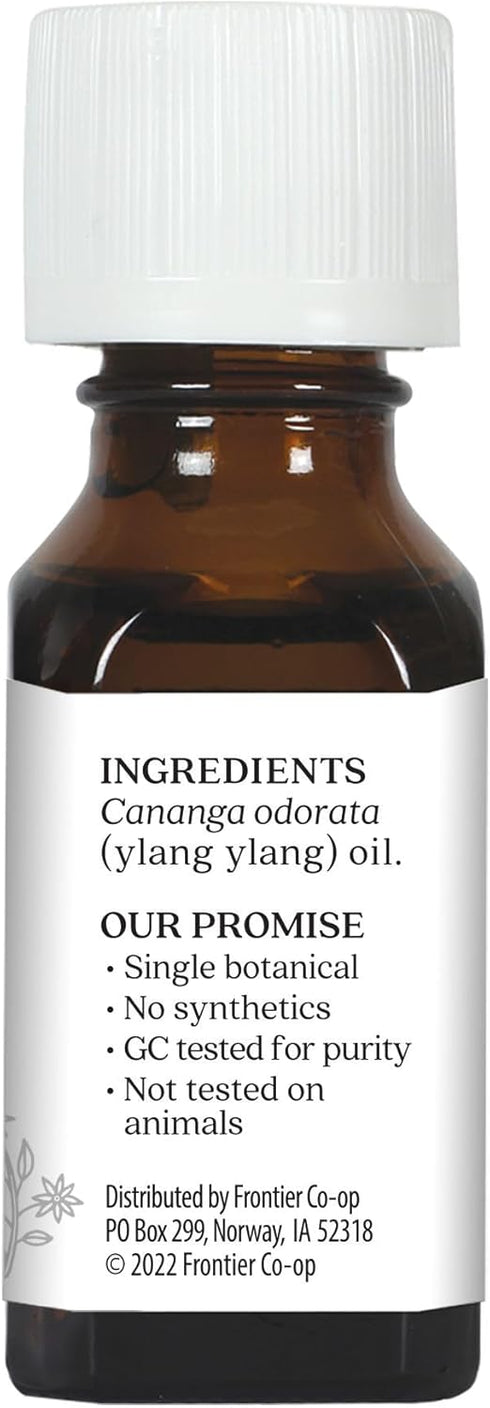 Aura Cacia 100% Pure Ylang Ylang Essential Oil, 0.5 fl oz