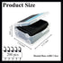 Black Floss Stick with Travel Case, 200 Odorless Floss, Toothpick Floss for Oral Cleaning for Adults and Children (One