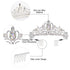 Tiaras & Crowns - Crystal AB Rhinestone Princess Tiara for Women and Girls, Birthday Crown