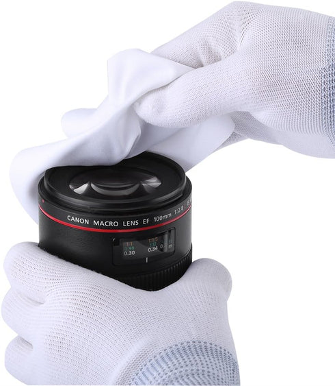 100Pcs Bag Microfiber Dusting Cloth: 6-inch Anti-static Microfiber Cleanroom Wiper for Hand Tools & Accessories.