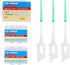 Silicone Dental Pick Interdental Brush, Soft Toothpick Oral Hygiene Tools, 2 Travel Cases, 240 Count