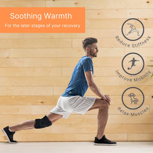 NatraCure Hot & Cold Knee Wrap Brace Support, Ice Packs for Knee Pain, Recovery Must Haves