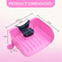 Nolasalon Portable Shampoo Basin for Kids, Baby, Children,Tear Free Hair Washing Basin Tray at Home (Pink)