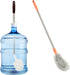isshu 2-Pack Bucket Brush, Bottle Brush for Cleaning Extra Long Bottles, Gallon Jug
