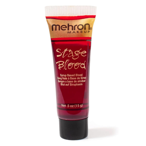 Mehron Makeup Stage Blood - Realistic Washable Fake Blood for Halloween, Special FX, Stage & Screen