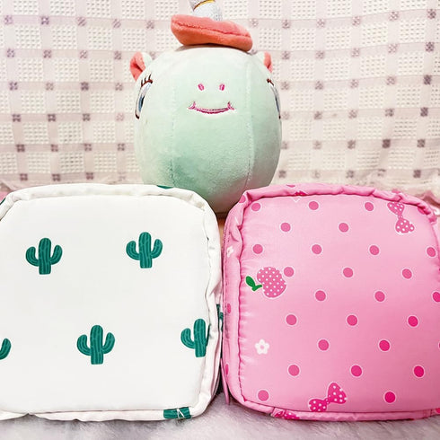 PayPie 12 12 4 cm Sanitary Napkin Storage Bag, Portable Menstrual Pad Bag Tampons Collect Bags, Zipper Nursing Pad