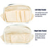 Hekyip Rectangular Beauty Bag, Portable Waterproof Cosmetic Pouch for Girls Women, Small Travel Makeup Bag (Rectangular