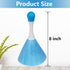 4 Pack 8" Hand Grips Microfiber Washable Duster - Electrostatic Feather Duster Brush for Cleaning Furniture