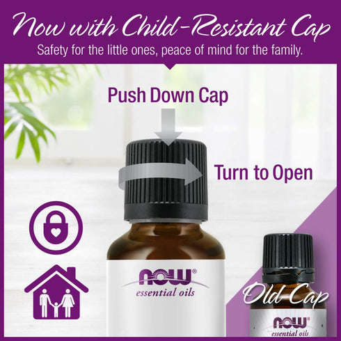 NOW Essential Oils Geranium Oil, 1-Ounce, 100% Pure, Vegan Aromatherapy Scent