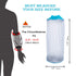 Asunby PICC Line Shower Cover, Waterproof IV & PICC Line Sleeve for Upper Arm, Reusable Post Surgery