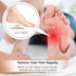 Dr. Foot's Arch Support Shoe Insoles for Flat Feet, Gel Inserts for Plantar Fasciitis, Adhesive Arch Pad for Pressure