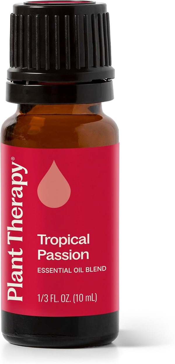 Plant Therapy Tropical Passion Essential Oil Blend, 10 mL (1/3 oz), 100% Pure, Undiluted, Therapeutic Grade