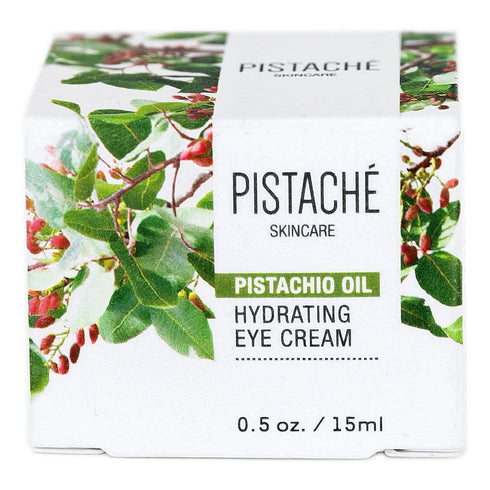 Pistaché Skincare Pistachio Oil Eye Cream + Hydrates and Brightens + Vitamin E + Antioxidant Protection, 0.5 oz