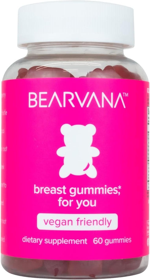 BEARVANA Gummies for Women - Top Support Natural Balance & Confidence | Fitness Supplement with 9 Herbs, Berry Flavor,