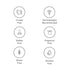 tingl Face and Body Exfoliator Pads - Anti-Aging Acne Treatment with Glycolic, Lactic, Salicylic Acid - Skin Exfoliator